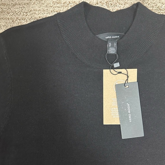[VERO MODA] NWT VMHappiness LS Highneck dress, L - Picture 3 of 5